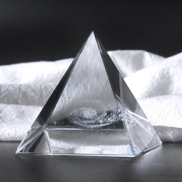 Healing and Protection Crystal Galaxy Pyramid-Your Soul Place